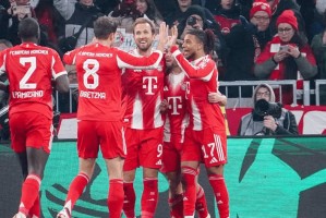 开云体育入口-拜仁场均近4球领跑欧洲，有望冲击五大联赛单季进球历史纪录